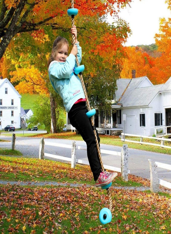 Toy Park Plastic Knot Rope/Kids Climbing Rope with 5 Plastic Knots Ideal for Tree Houses and Climbing Frames (Blue) - Image 5